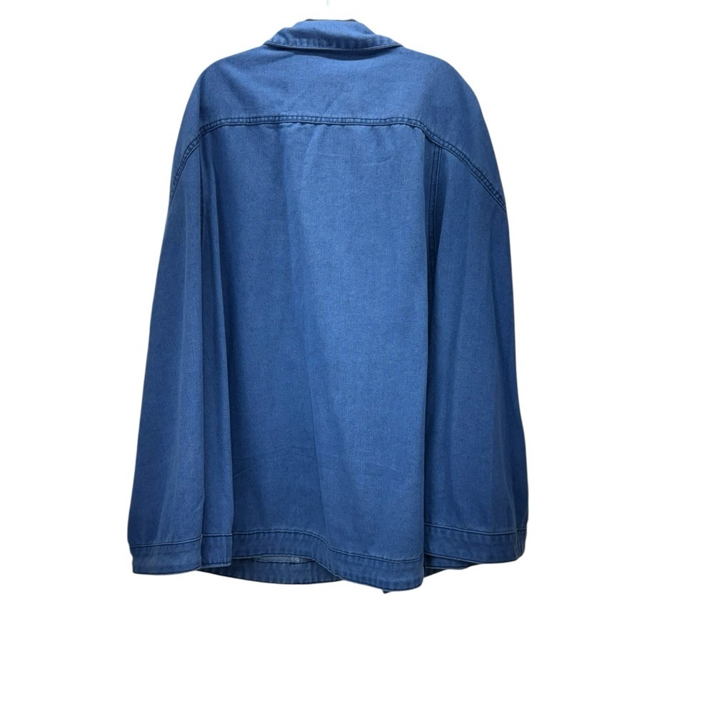 SHEIN Light Blue Denim Jacket - Picture 5 of 8